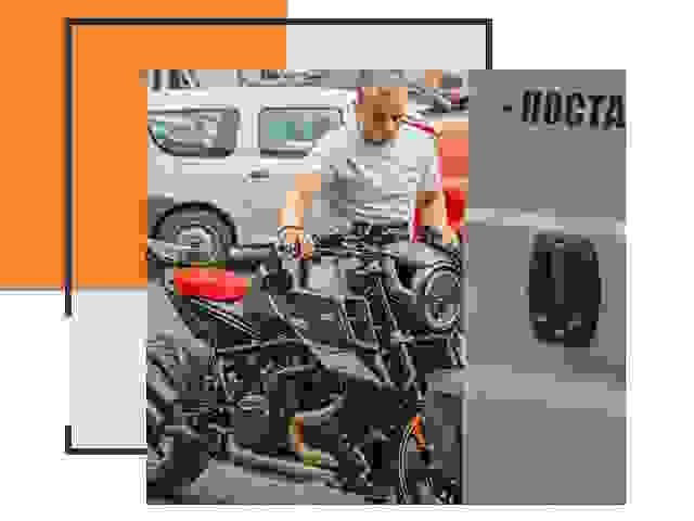 Перевозка мотоцикла по России - Услуги Перевозка-Рюп