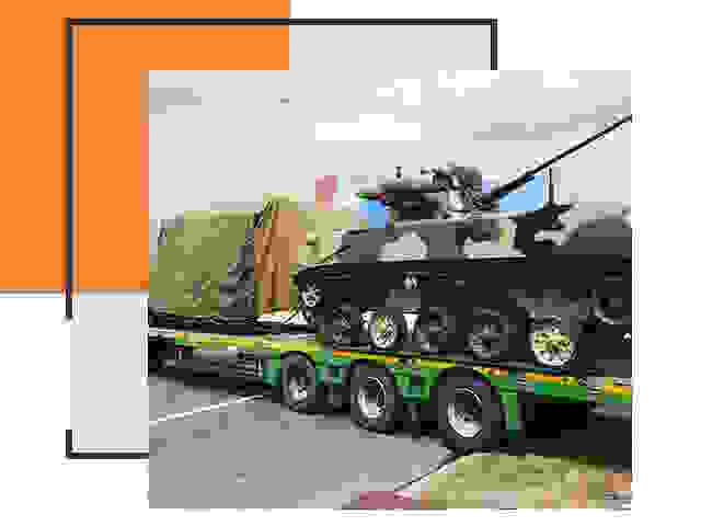 Перевозка военной техники в Урюпинске